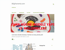 Tablet Screenshot of bilgihanemiz.com